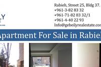 Apartment For Sale In Rabieh