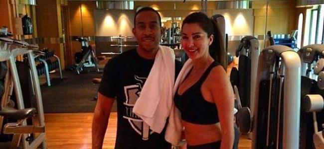 بالصور.. لاميتا فرنجية مع بطل Fast And Furious