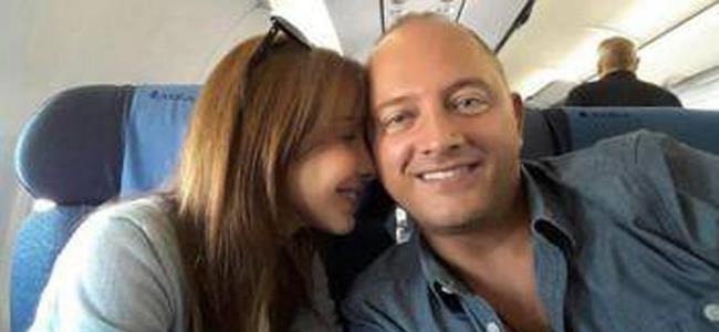 Selfie لنانسي عجرم في الطائرة مع زوجها! 