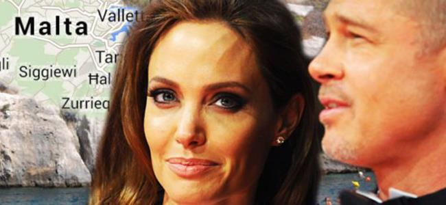 صور أولية من زفاف أنجلينا جولي وبيت