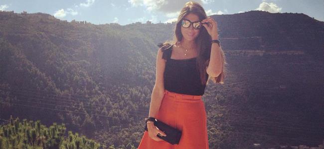 بالصور.. ديما صادق في ضيافة وئام وهاب 