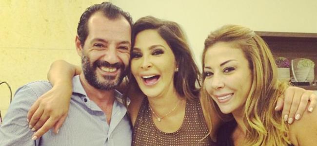 بالصور.. اليسا وعادل كرم في سهرة مميزة!