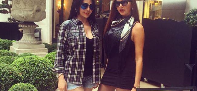 بالشورت هيفا وهبي ولاميتا فرنجية سويا 