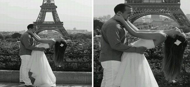 ايمية صياح تنشر صورا من زفافها