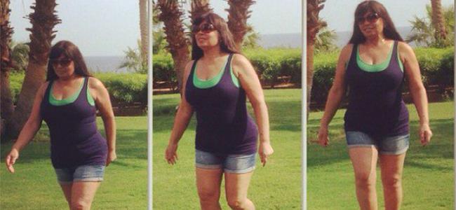 بالصور.. فيفي عبده بشورت ساخن