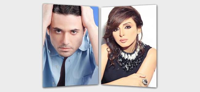 بالصور.. عقد زواج سري بين أنغام وأحمد عز!