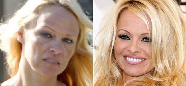 نجمات هوليوود .. قبل الماكياج و بعده