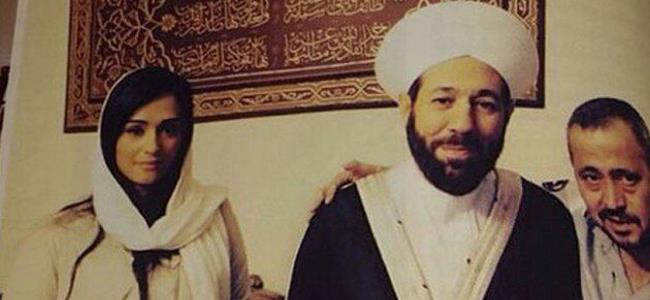 بالصورة المفتي الذي عقد قران جورج وسوف على ندى زيدان