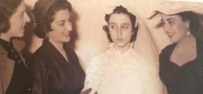 صورة نادرة لفيروز ليلة زفافها