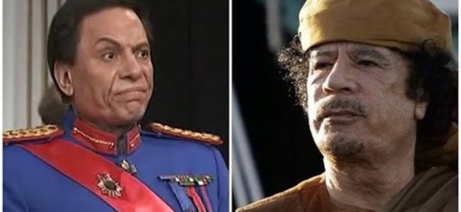 بالفيديو – معمّر القذافي حاول إغتيال عادل إمام!