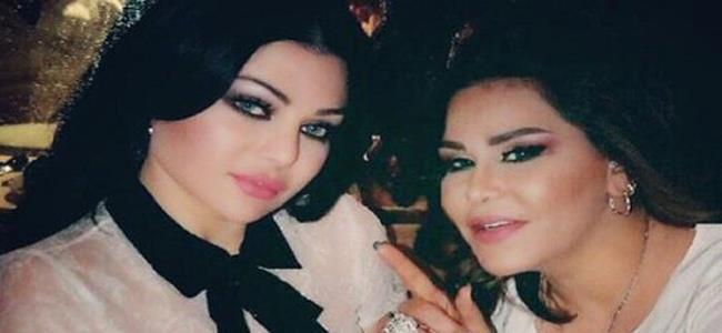 احلام و هيفا يجتمعان