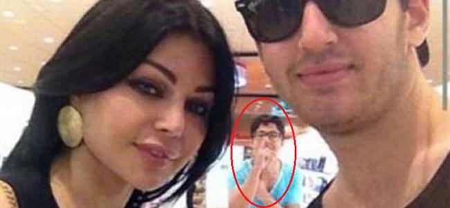 بالصورة: هذا ما حصل لهيفاء وهبي اثناء التقاط Selfie!