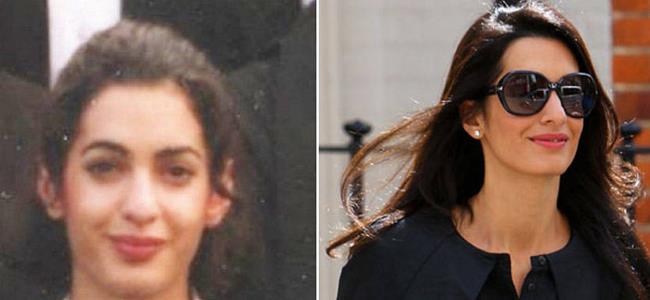 بالصورة: أمل علم الدين في سن الـ18!