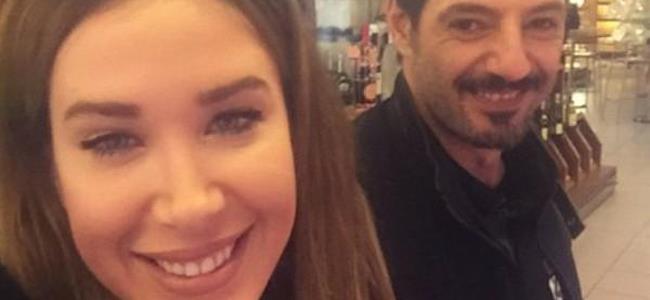 بالصورة-هذا ما جمع سابين وعادل كرم.. 