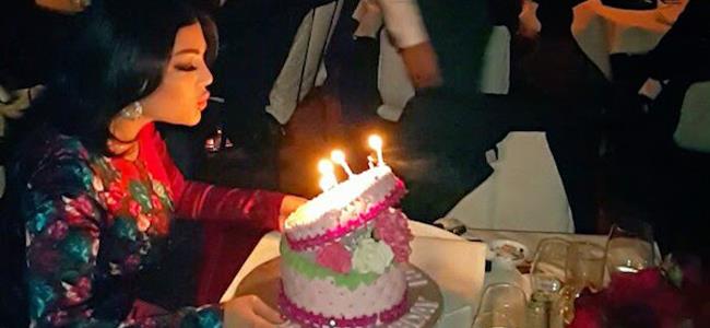 بالصور: كم أصبح عمر هيفاء وهبي الذي إحتفلت به 