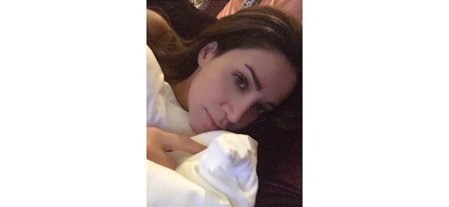 صورة ديانا حداد بدون مكياج قبل النوم! 