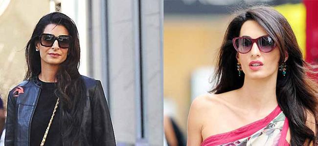 بالصور: من الاجمل أمل كلوني او شقيقتها؟