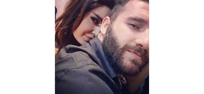 صورة رومنسيّة لسيرين عبد النور وزوجها 