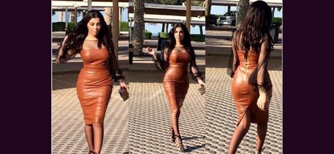 بالصور.. شبيهة كيم كاردشيان اللبنانية