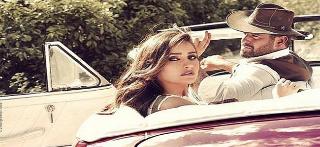 يوسف الخال يستعرض وسامته في أجواء رومانسية مع إيميه صياح