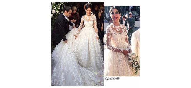 فستان نور فارس أذهل المدعوين...