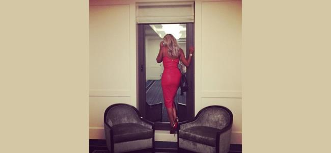 بالصورة.. مايا دياب تعرض مؤخرتها