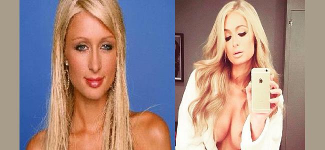باريس هيلتون تنشر صورة لها وهي شبه عارية