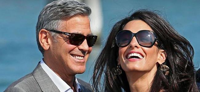  جورج كلوني يدخل زوجته أمل علم الدين عالم التمثيل