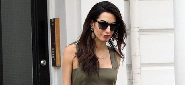  أمل كلوني بكامل أناقتها في لندن ..بالصور 