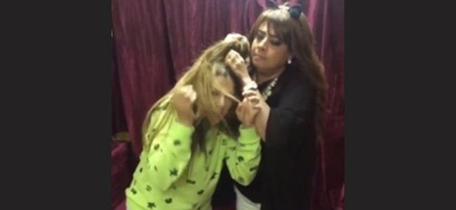  دنيا سمير غانم تتعرّض للضرب!!.. بالفيديو 