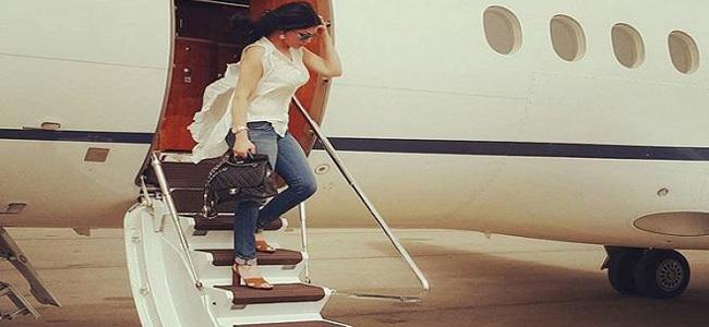 بالصورة: هكذا وصلت هيفاء الى بيروت