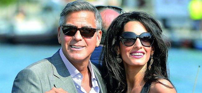 جورج كلوني وزوجته يصنفان بـ أسوأ الجيران! 