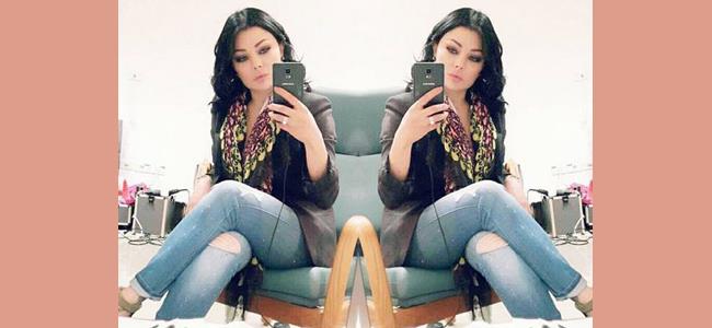  بالصور - هيفاء وهبي لن ترتدي اللون الأسود في هذه الحالة! 