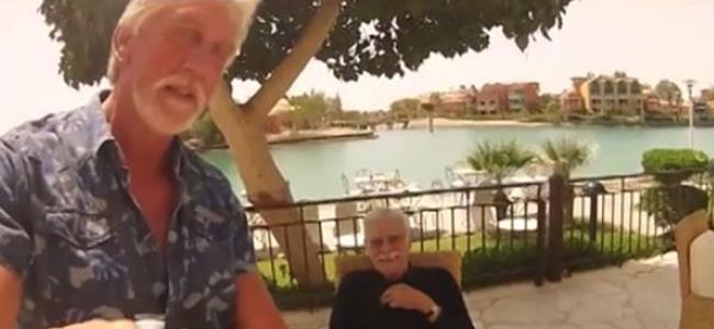 بالصورة.. آخر ظهور لعمر الشريف قبل وفاته!