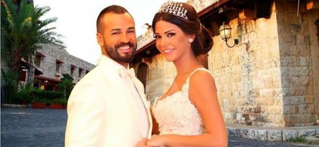  الصورة الأولى لزفاف وسام حنا وجويل داغر 