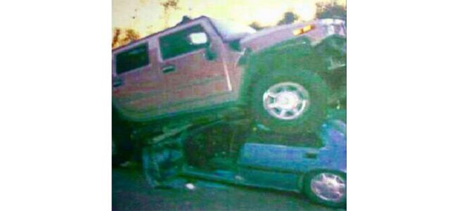 ميريام كلينك تنجو من حادث