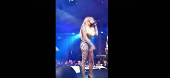 بالفيديو: مايا دياب تغني بملابس مثيرة