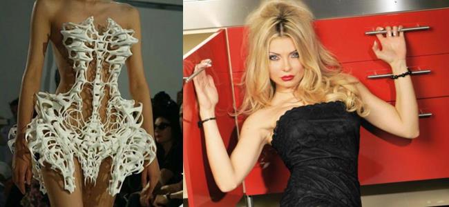 بالصورة: الفستان الذي ترغب به ميريام كلينك