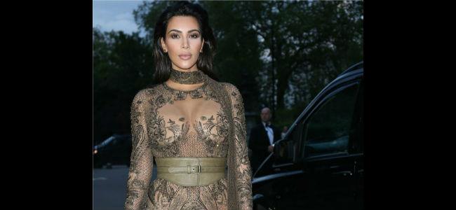 لماذا أطلّت كيم بفستان جريء؟