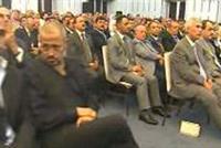  جورج وسوف في الصفوف الأمامية أثناء قَسَم الأسد