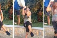 بالفيديو.. نجوى كرم تسكب المياه المثلجة وتدعو راغب إليسا وأحلام