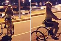 بالفيديو- مادلين مطر في اطلالة عفوية بشوارع بيروت