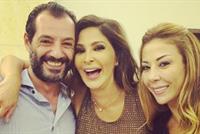 بالصور.. اليسا وعادل كرم في سهرة مميزة!