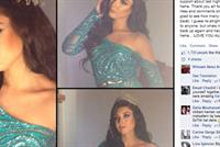 هكذا علقت ملكة جمال لبنان على سقوطها على المسرح..! 