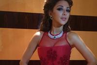 هكذا بدت ميريام فارس في حفل زفاف بدبي