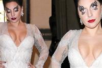 اطلالة جريئة لليدي غاغا في لندن