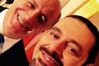 اول سيلفي للشيخ سعد بال Iphone6 مع مارسيل غانم