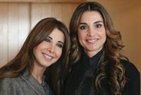 بالصور – الملكة رانيا تستقبل نانسي عجرم