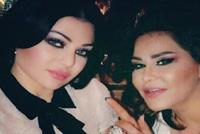 احلام و هيفا يجتمعان