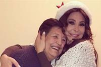 بالصور – إليسا احتفلت بالميلاد مع عائلتها